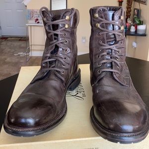 johnston murphy shearling boots